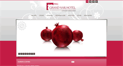 Desktop Screenshot of nargrouphotels.com