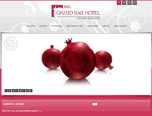 Tablet Screenshot of nargrouphotels.com